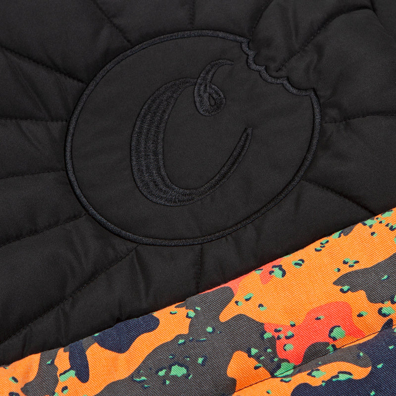 Cookies 'Mendocino' Quilted Hooded Jacket (Black) 155505515 - Fresh N Fitted Inc