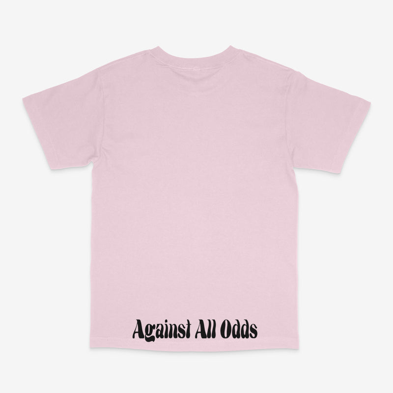 Against All Odds 'Emotions' Tee In (Pink) - Fresh N Fitted Inc