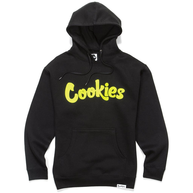 Cookies 'Original Mint' Hoodie (Black/Neon Yellow)