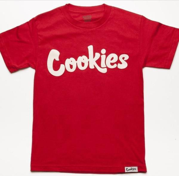 COOKIES ORIGINAL MINT TEE (Red-White) - Fresh N Fitted Inc