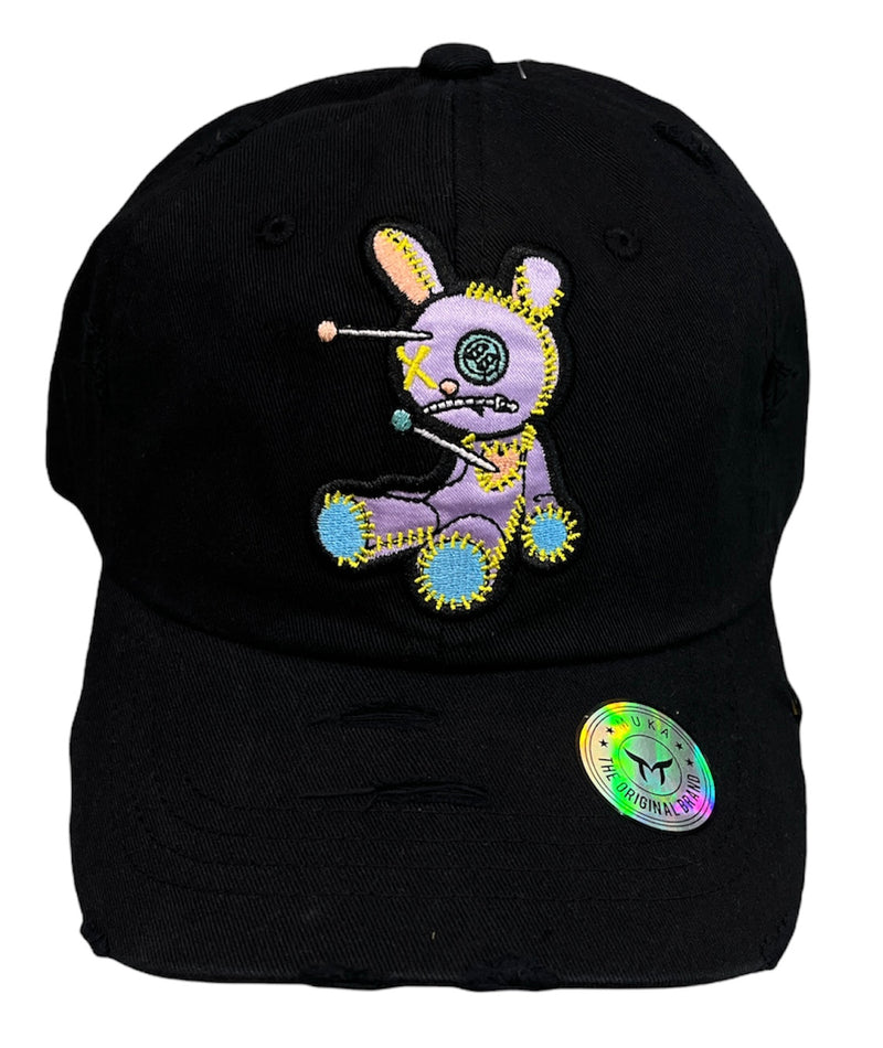 'Drip Rabbit' Dad Hat (Black) MUD2109 - Fresh N Fitted Inc