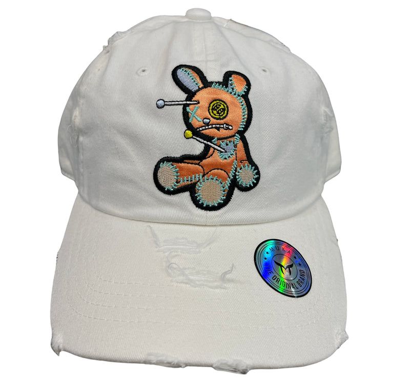 'Drip Rabbit' Dad Hat (White) MUD2109 - Fresh N Fitted Inc