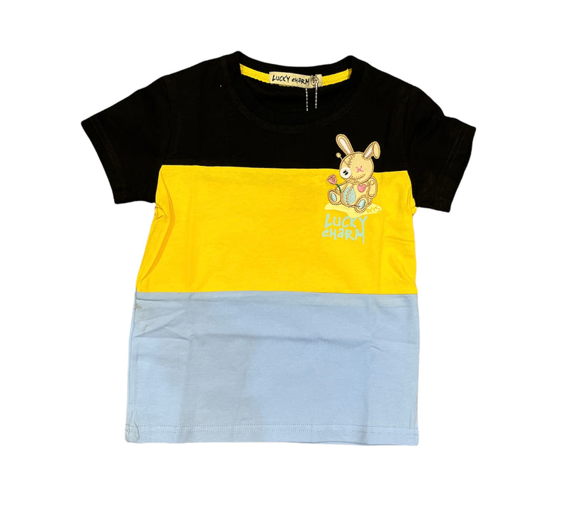 BKYS Kids 'CB' T-Shirt (Yellow) T489T/B - Fresh N Fitted Inc