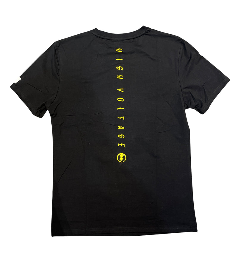 Fifth Loop 'High Voltage' T-Shirt (Black) FLT123 - Fresh N Fitted Inc