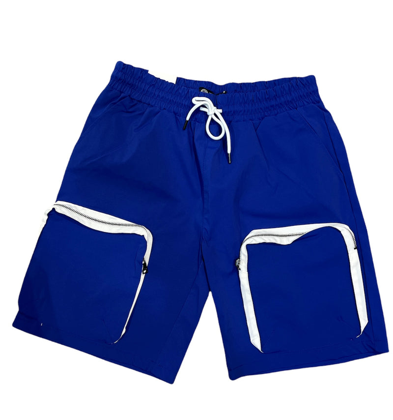 Rebel Minds Cargo Shorts (Royal) 121-974 - Fresh N Fitted Inc