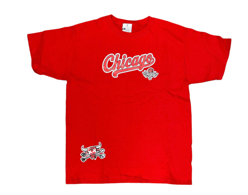 Game Changers Kids 'Chicago Red' T-Shirt (Red) - Fresh N Fitted Inc