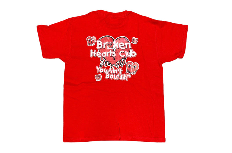 Game Changers Kids 'Heart Break Kid' T-Shirt (Red) - Fresh N Fitted Inc