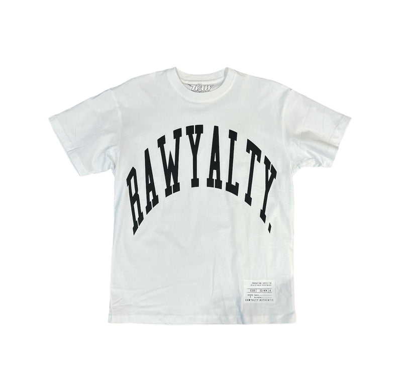 Rawyalty 'Rawyalty Puff' Mens Oversized T-Shirt (White) RMOT-000 - Fresh N Fitted Inc