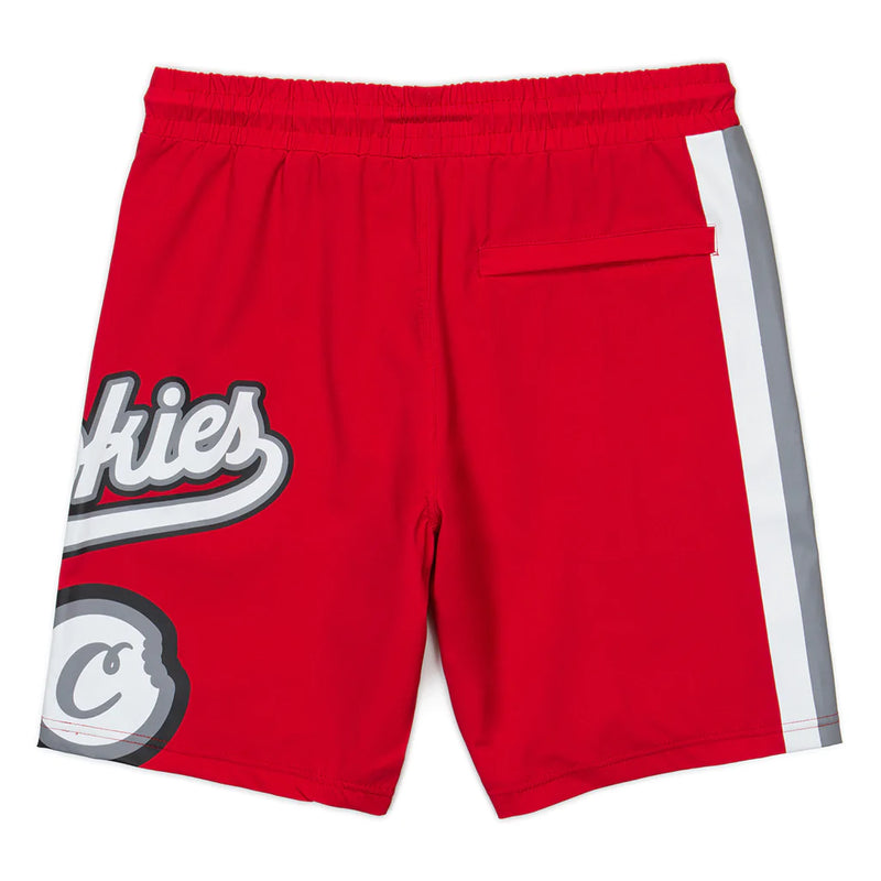 Cookies 'Puttin in Work' BoardShorts (Red) 1558B6111 - Fresh N Fitted Inc