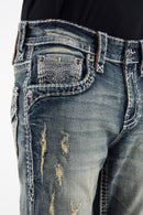 Rock Revival 'Rocco' Alt. Straight Denim RP3784A200R - Fresh N Fitted Inc