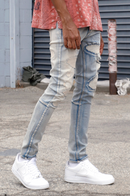 KDNK Rip and Repair Denim (Blue) KND4358 - Fresh N Fitted Inc