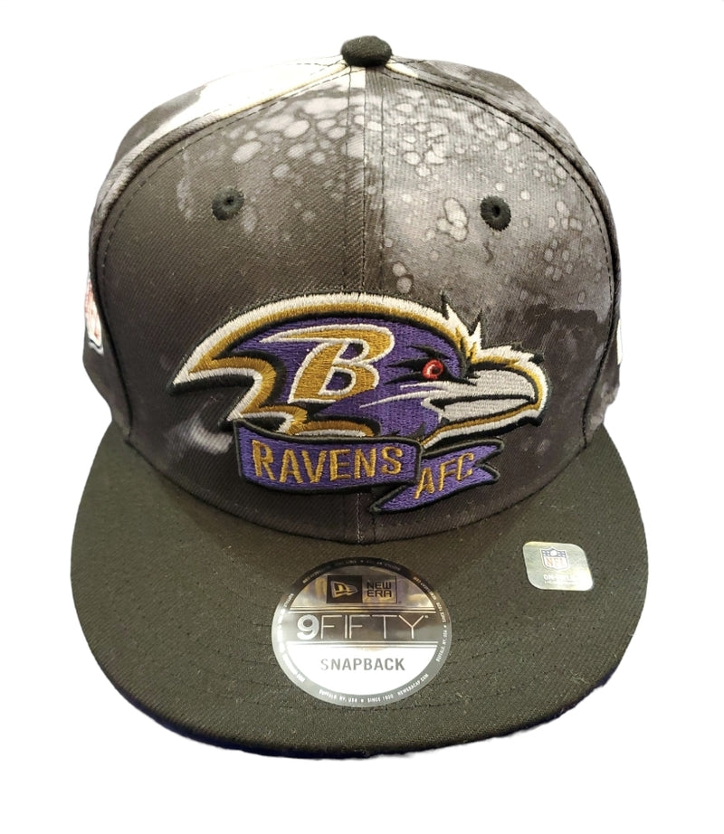 NEW ERA 'Baltimore Ravens' 9Fifty Snap Back Hat (Black/Grey) - Fresh N Fitted Inc