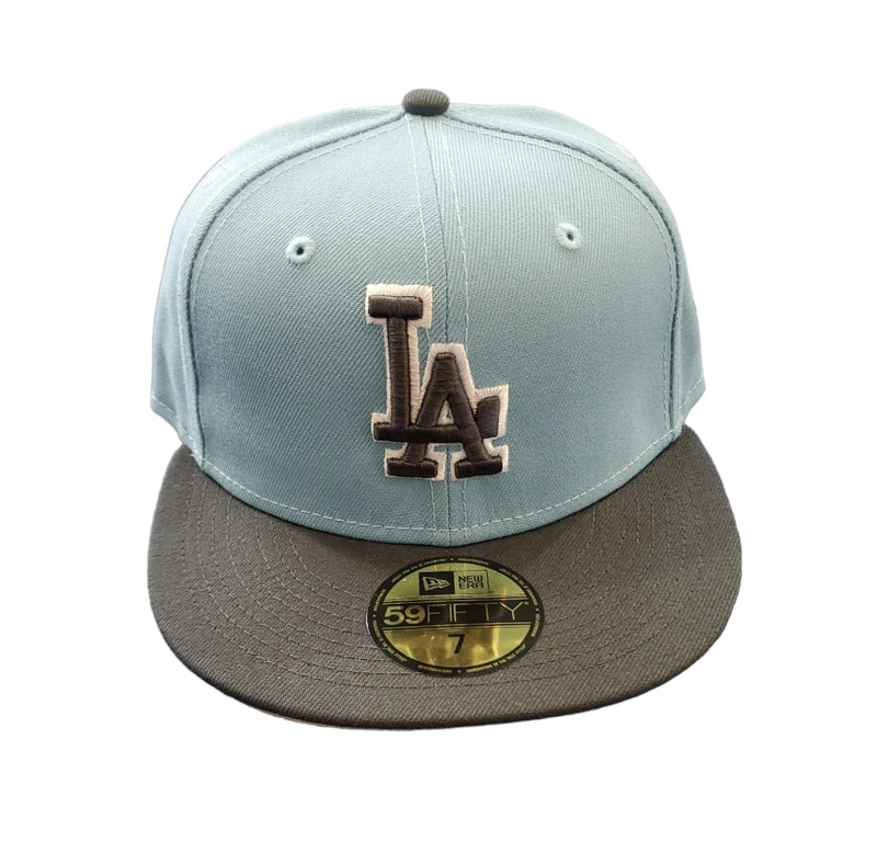 NEW ERA 59Fifty 'Los Angeles Dodgers' Fitted (Sky Blue/Grey) - Fresh N Fitted Inc