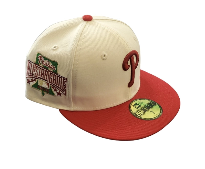 NEW ERA 59Fifty 'Philadelphia Phillies All-Star Game' Fitted (Cream/Red) - Fresh N Fitted Inc