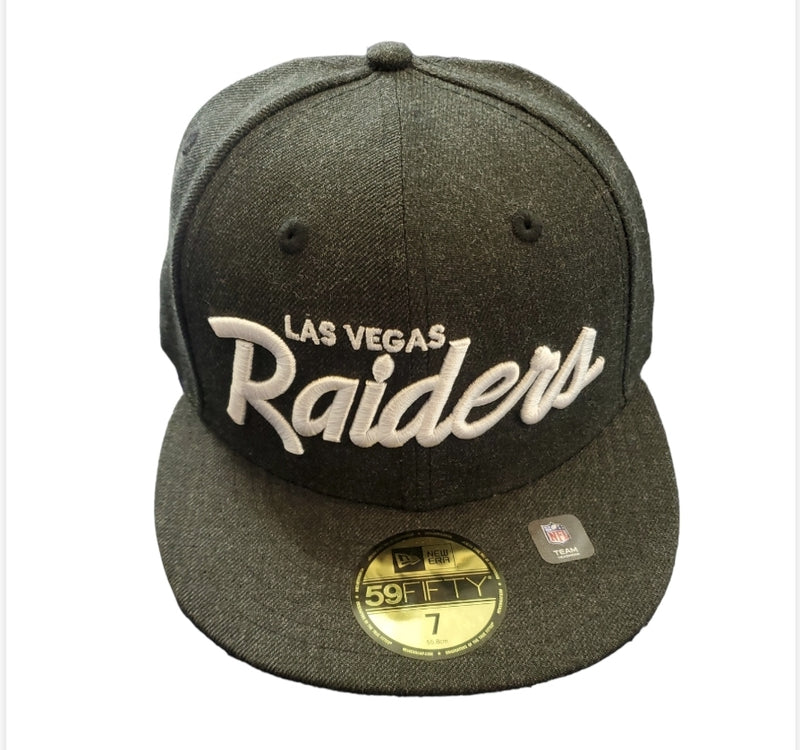 NEW ERA 59Fifty 'Las Vegas Raiders' Fitted (Gray/White) - Fresh N Fitted Inc