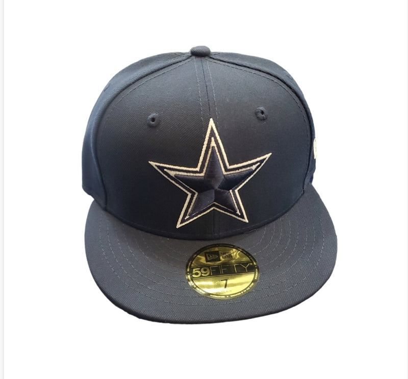 NEW ERA 59Fifty 'Dallas Cowboys Logo' Fitted Hat (Navy) - Fresh N Fitted Inc