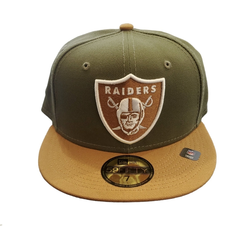 NEW ERA 59Fifty 'Las Vegas Raiders' Fitted (Olive Green/Wheat)