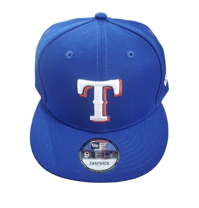 NEW ERA 9Fifty 'Texas Rangers' Snap Back Hat (Royal) - Fresh N Fitted Inc