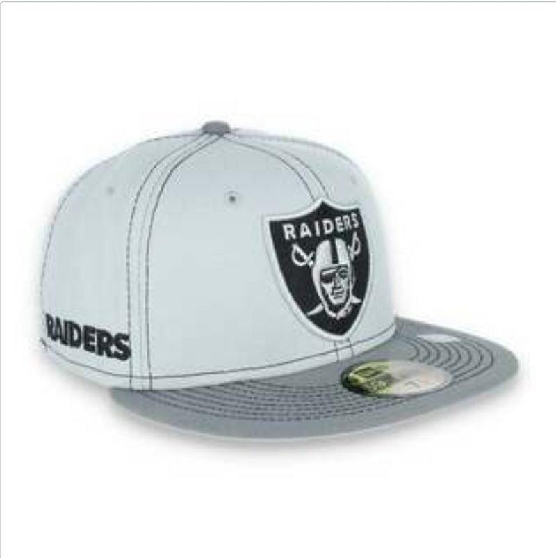 NEW ERA 59Fifty 'Las Vegas Radiers' Gray Pop Fitted (Gray) - Fresh N Fitted Inc