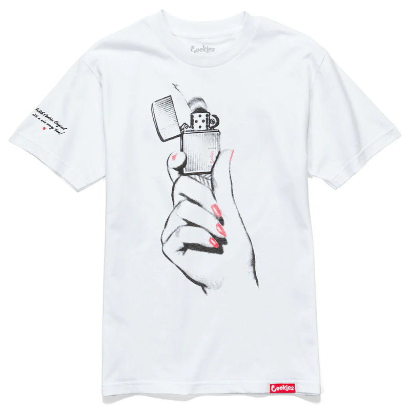 Cookies 'Stay Lit Every Time' T-Shirt (White) 1559T6347