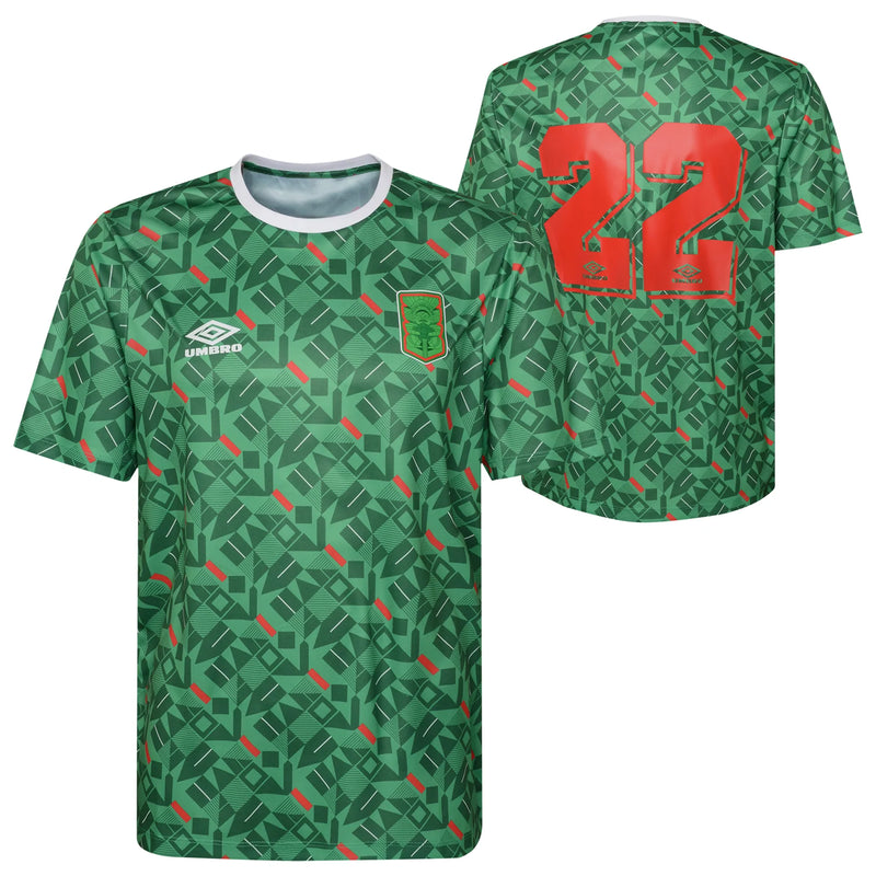 Umbro 2022 World Cup 'Mexico' Jersey (Amazon Green) - Fresh N Fitted Inc