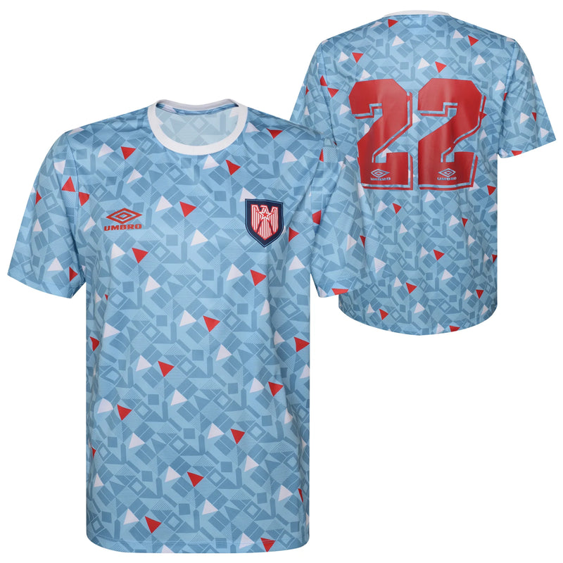 Umbro 2022 World Cup 'USA' Jersey (Niagara Blue) - Fresh N Fitted Inc