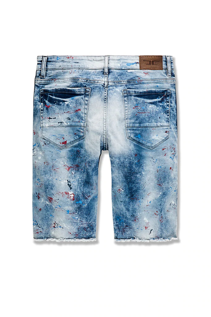 Jordan Craig 'Odyssey' Striped Denim Shorts (Paris) J3175S - Fresh N Fitted Inc