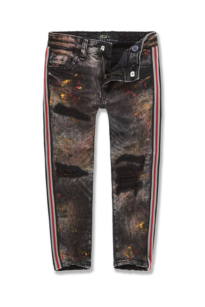 Jordan Craig Kids 'Sparta' Striped Denim (Wildfire) JM3441K/B