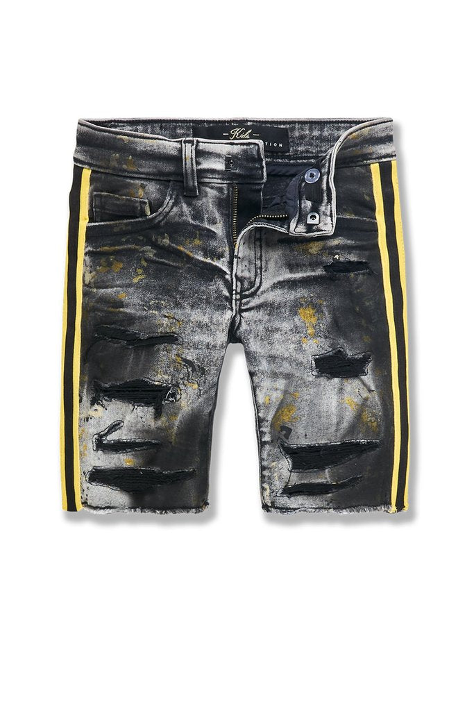 Jordan Craig Kids 'Times Up' Denim Shorts (Black) J3175SK - Fresh N Fitted Inc