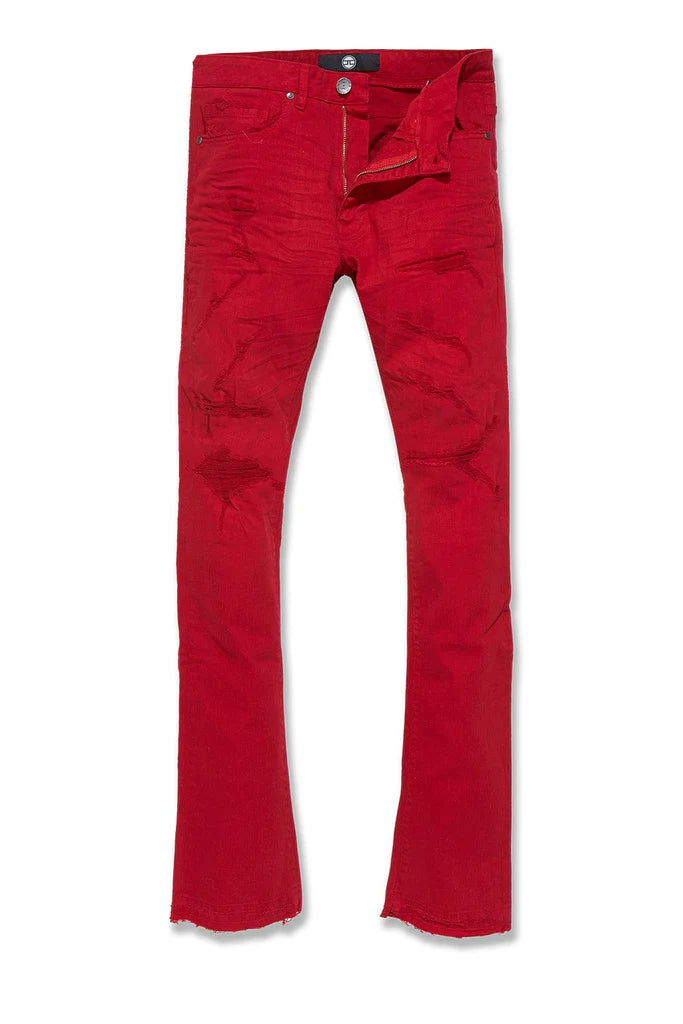 Martin Stacked - Pioneer Denim (Red) JTF955R - Fresh N Fitted Inc