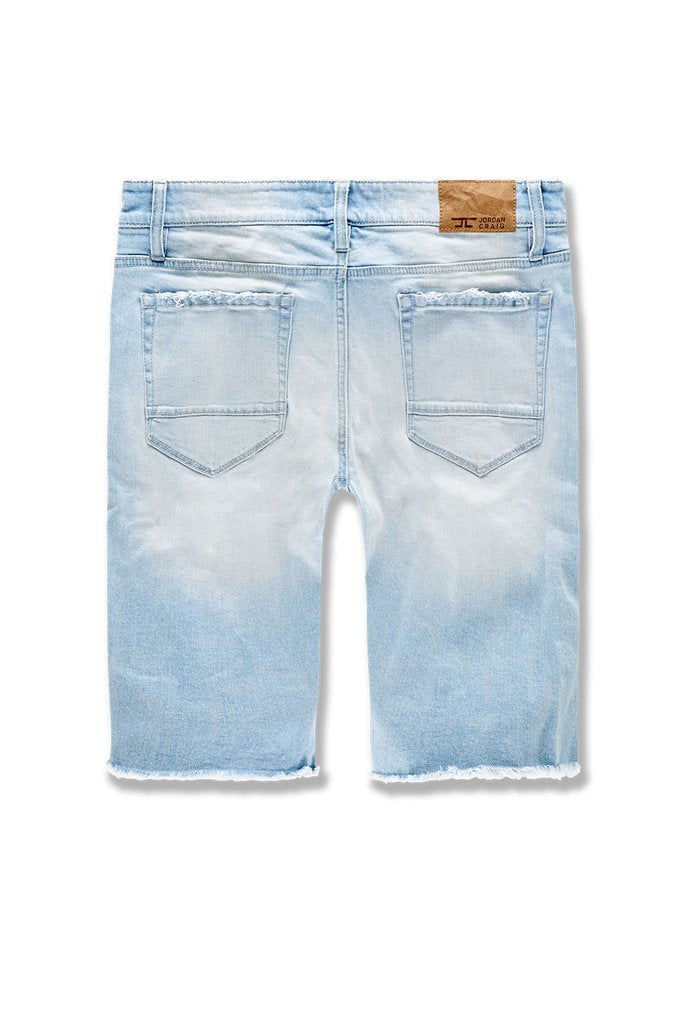 Jordan Craig 'Abyss' Denim Shorts (Ice Blue) J3165S - Fresh N Fitted Inc