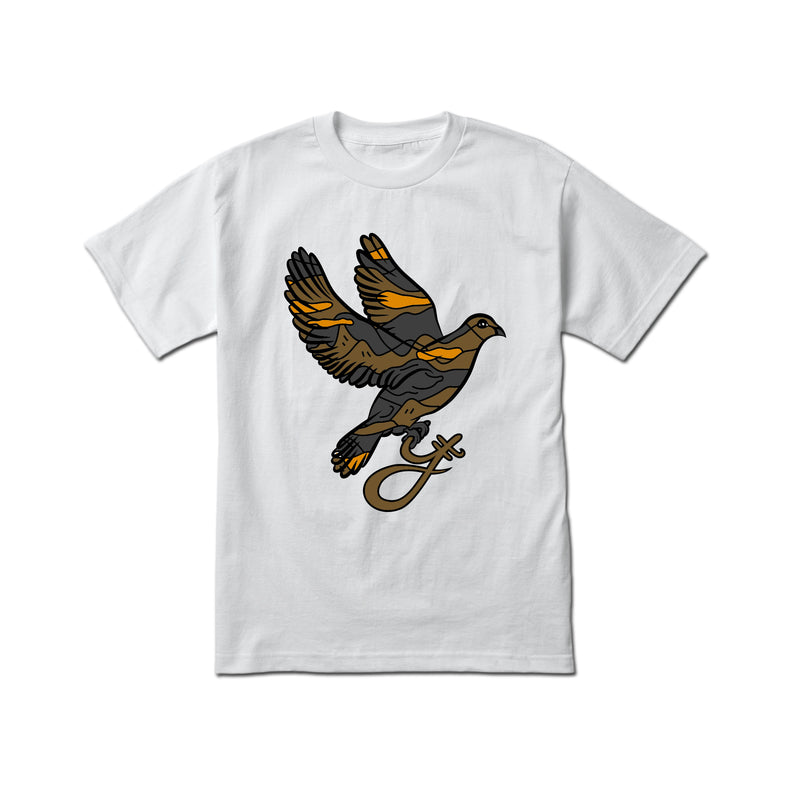 Yumm 'Earth Camo Dove' T-Shirt (White) - Fresh N Fitted Inc