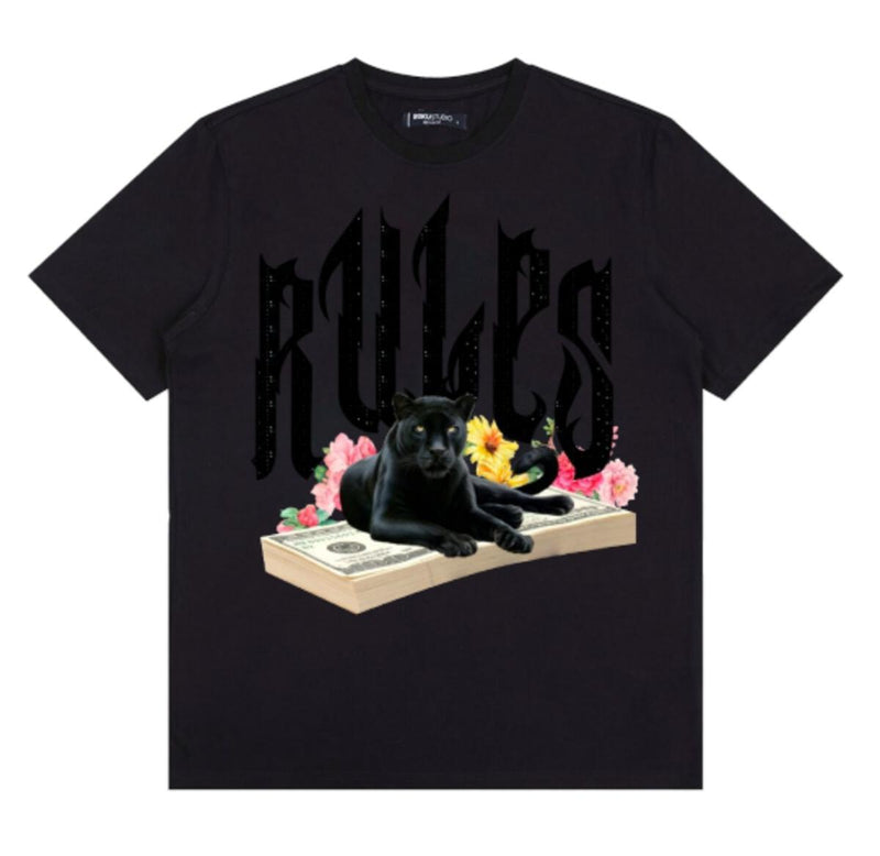 Roku Studio 'Cash Rules' T-Shirt (Black) RK1480936 - Fresh N Fitted Inc