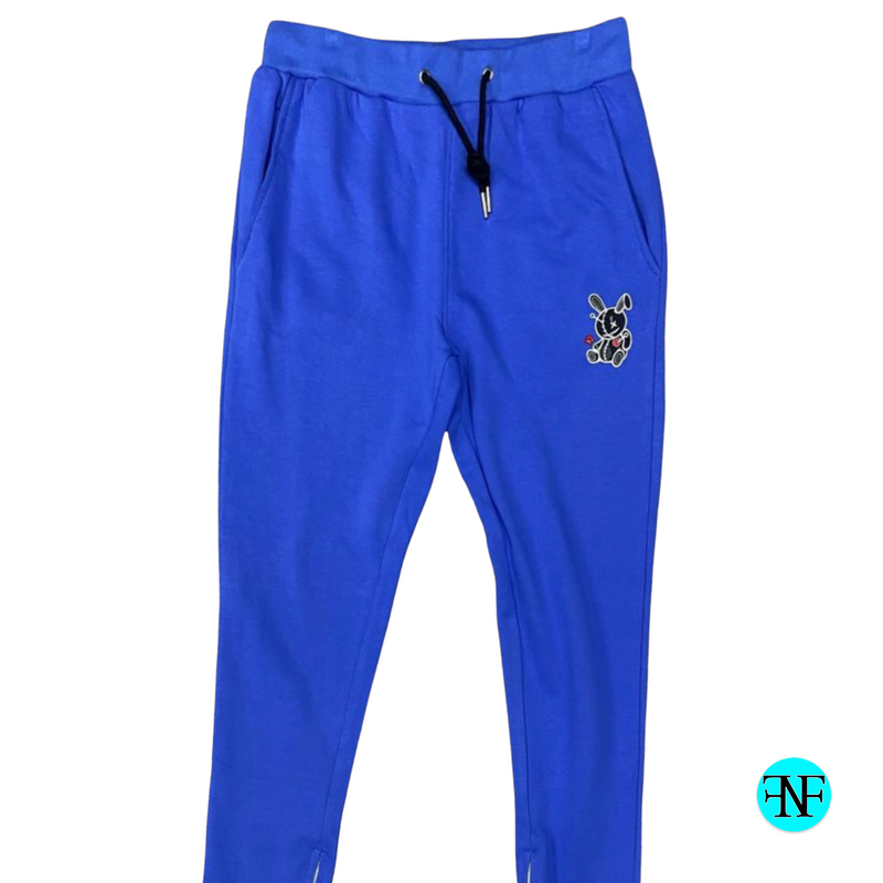 BKYS Kids 'Lucky Charm' Sweat Pants (Royal Blue) P380B/T - Fresh N Fitted Inc