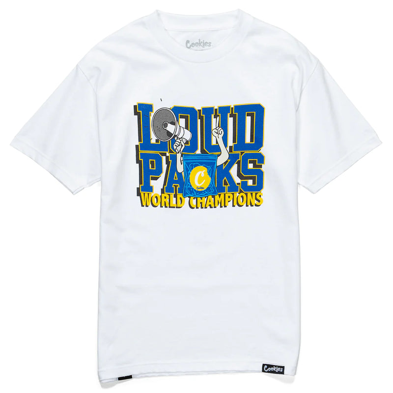 Cookies 'Loud Packs Champions' T-Shirt (White) 1565T6827 - Fresh N Fitted Inc