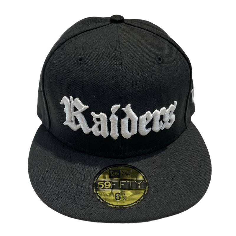 NEW ERA 59Fifty 'Las Vegas Raiders' Fitted (Black) - Fresh N Fitted Inc