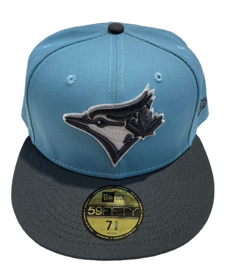 NEW ERA 59Fifty 'Toronto Blue Jays' Fitted (Sky Blue/Grey w L.Grey Under Brim) - Fresh N Fitted Inc