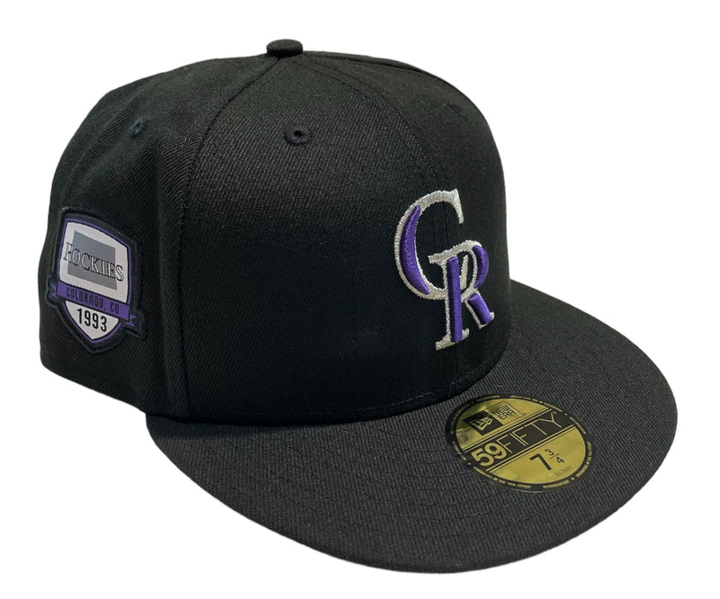 NEW ERA 59Fifty ‘Colorado Rockies' Fitted (Black) - Fresh N Fitted Inc