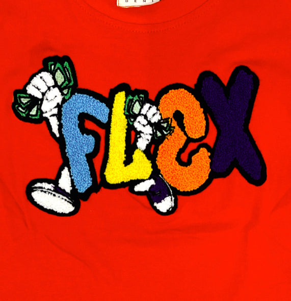 FWRD Kids 'Flex' T-Shirt (Red) 180058K/LK - Fresh N Fitted Inc