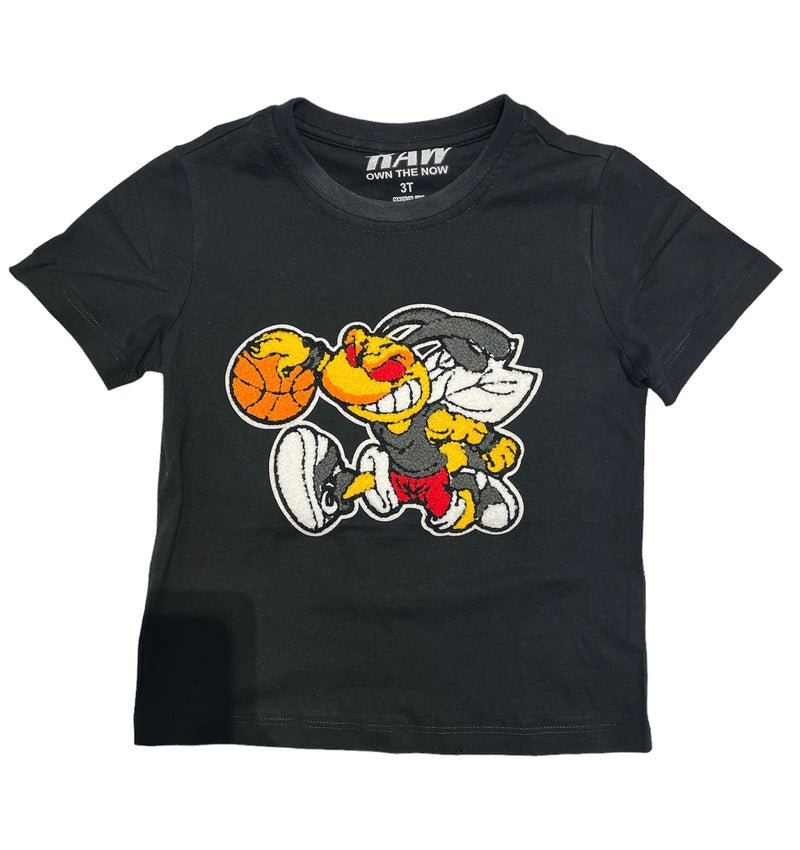 Rawyalty Kids 'Raw Baller' T-Shirt (Black) RKC-000