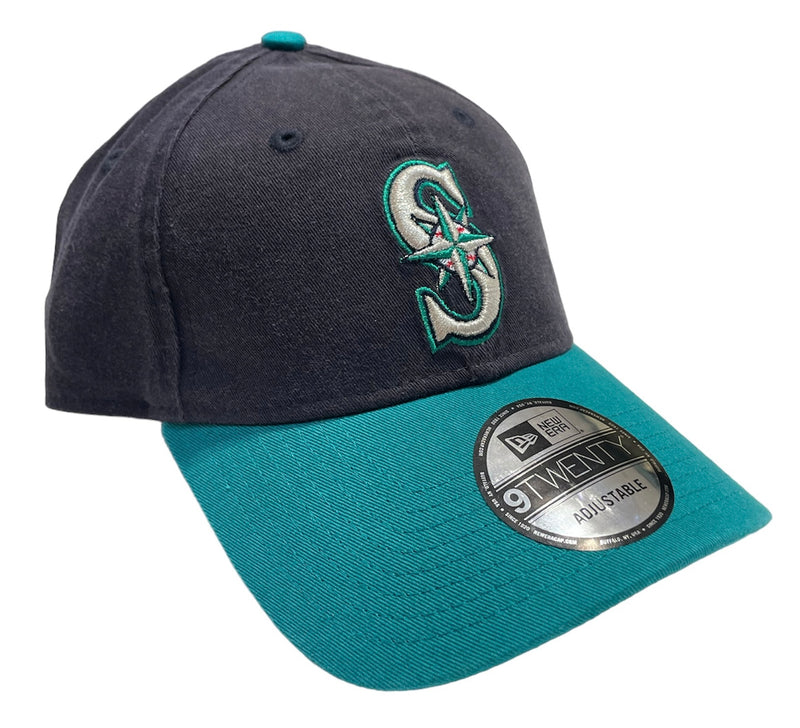 NEW ERA 'Seattle Mariners' 9Twenty Dad Hat (Navy/Teal) - Fresh N Fitted Inc