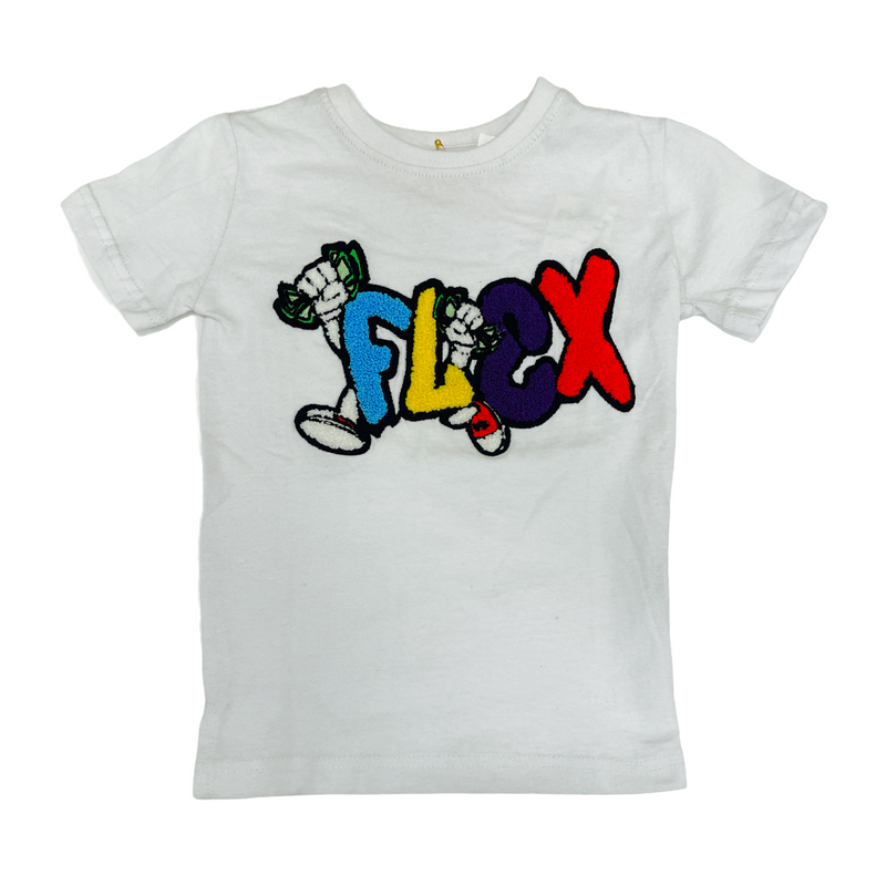 FWRD Kids 'Flex' T-Shirt (White) 180058K/LK - Fresh N Fitted Inc