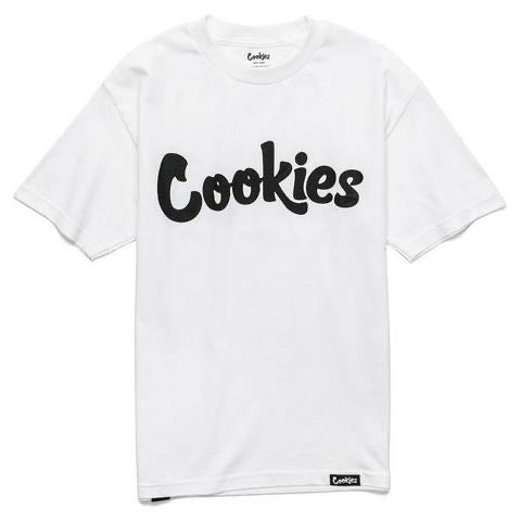 Cookies 'Original Mint' T-Shirt (White/Black) - Fresh N Fitted Inc