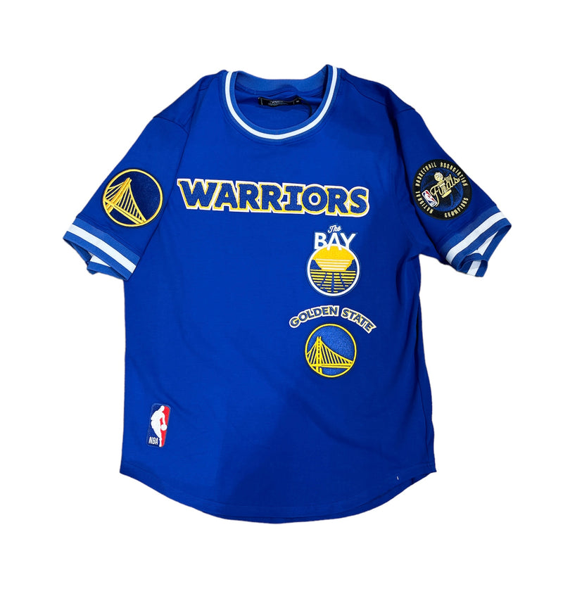 Pro Standard Golden State Warriors Pro Team Shirt (Blue) BGW155978 - Fresh N Fitted Inc