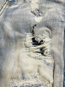 FWRD Kids 'Gashed' Denim (Ice Blue) R-33705K/ FW-33705K - Fresh N Fitted Inc