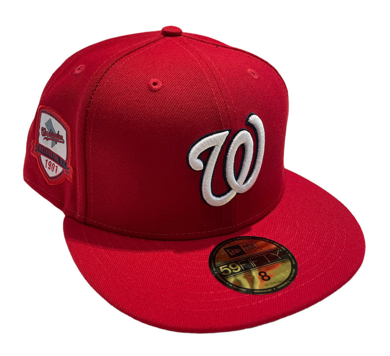 NEW ERA 59Fifty ‘Washington Nationals' Fitted (Red) - Fresh N Fitted Inc