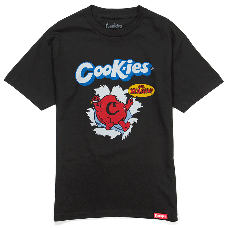 Cookies 'OHH YEAHH' T-Shirt (Black) 1565T6841 - Fresh N Fitted Inc