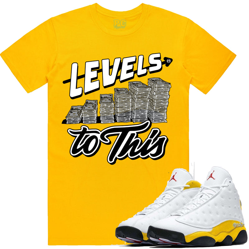 PG Apparel 'Levels' T-Shirt (Golden Yellow) LEV100