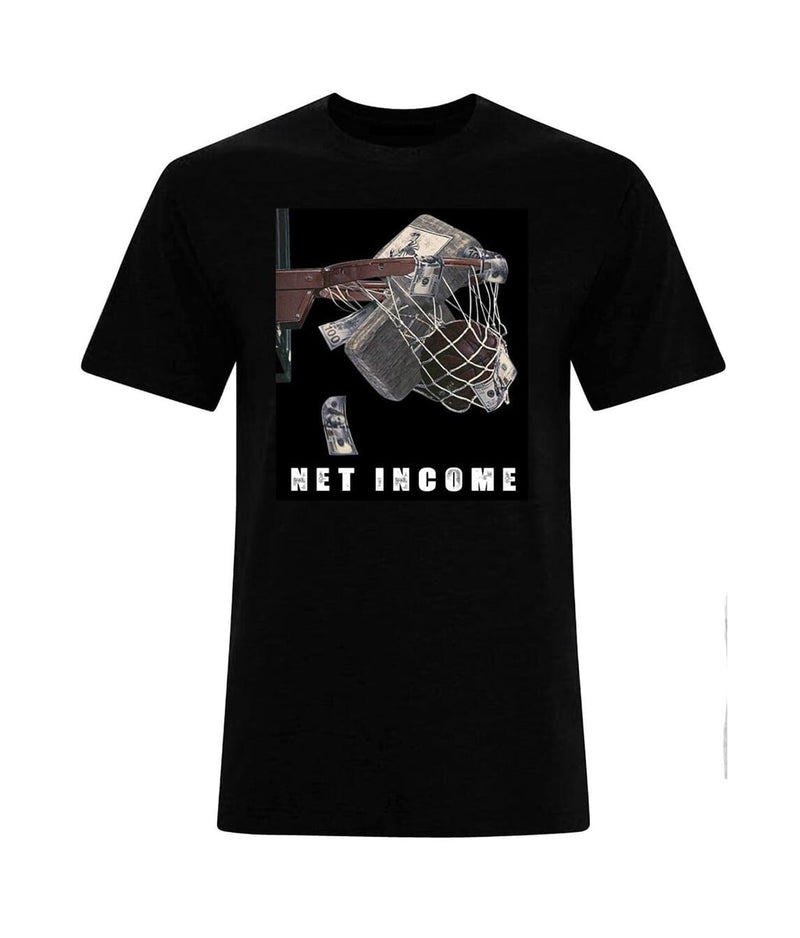 Streetz Iz Watchin 'Net Income' T-Shirt (Black) SIW967