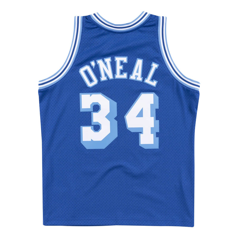Mitchell & Ness Los Angeles Lakers '1996 Shaquille O'Neal' NBA Legacy Jersey (Royal) SMJYAC18013-LALROYA96SON - Fresh N Fitted Inc